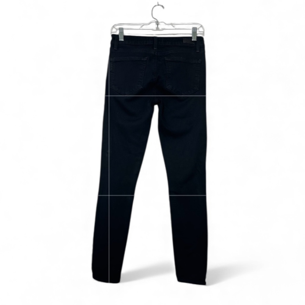 PAIGE Verdugo Ultra Skinny Mid Rise Black Stretchy Jeans Pants
Womens Size 27x30 - Picture 4 of 15